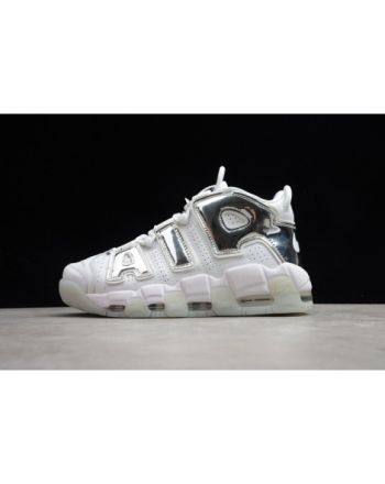 Nike Air More Uptempo White Chrome Blue Tint 917593-100