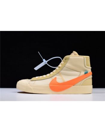 Off-White Nike Blazer Studio Mid Pale Vanilla AA3832-700