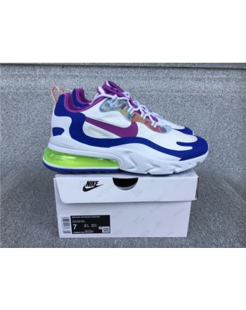 Nike Air Max 270 React Air Cushioned Running Shoe CW0630-100