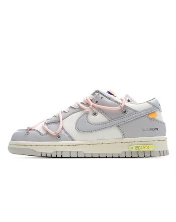 Nike Dunk Low Off-White Lot 24 DM1602-119 SAIL/NEUTRAL GREY-WASHED CORAL