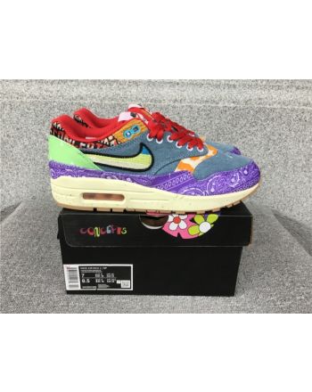 Nike Air Max 1 Nike Half Palm Air Cushion Retro Running Shoes DN1803-500