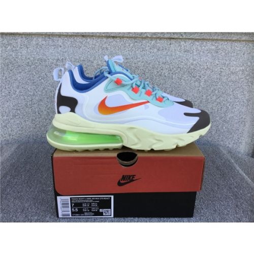 Nike Air Max 270 React Air Cushioned Running Shoe CT2864-100