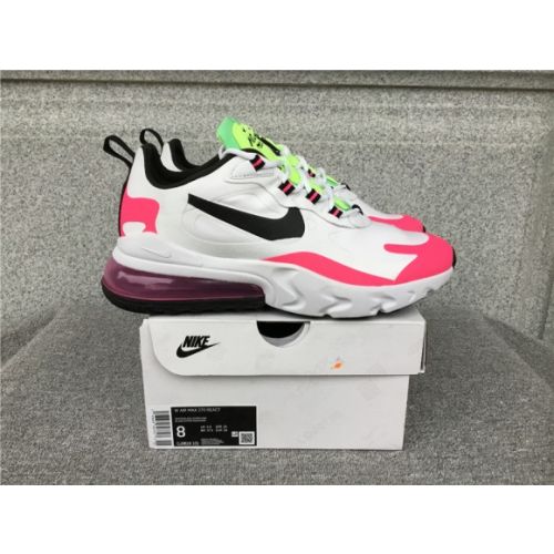 Nike Air Max 270 React Air Cushioned Running Shoe CJ0619-101