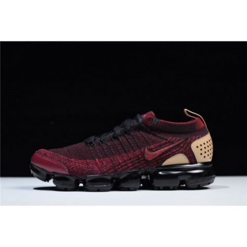 Nike Air VaporMax Flyknit 2 NRG Team Red Vachetta Tan AT8955-600