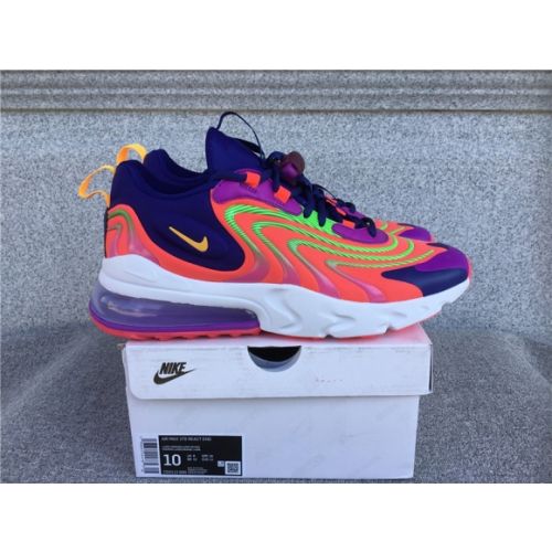 Nike Air Max 270 React Air Cushioned Running Shoe CD0113-600