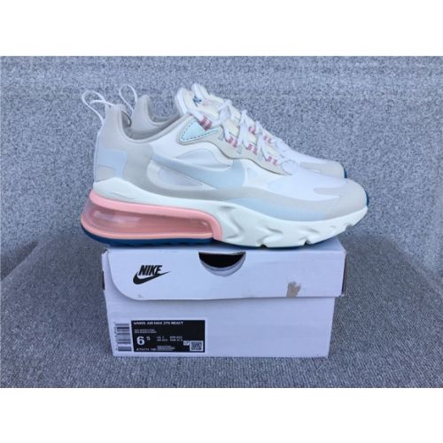 Nike Air Max 270 React Air Cushioned Running Shoe AT6174-100