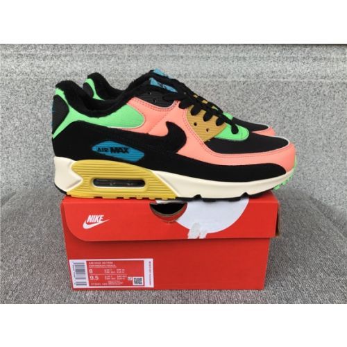 Nike Air Max90 Joint Air Cushion Mesh Breathable Running Shoes CT1891-600